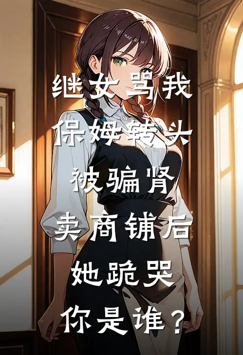 继女骂我保姆转头被骗肾，卖商铺后她跪哭：你是谁？