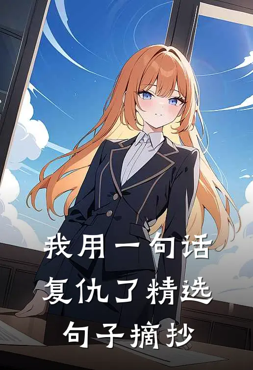 我用一句话复仇了精选句子摘抄