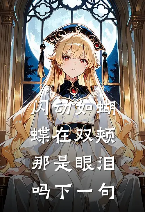闪动如蝴蝶在双颊 那是眼泪吗下一句