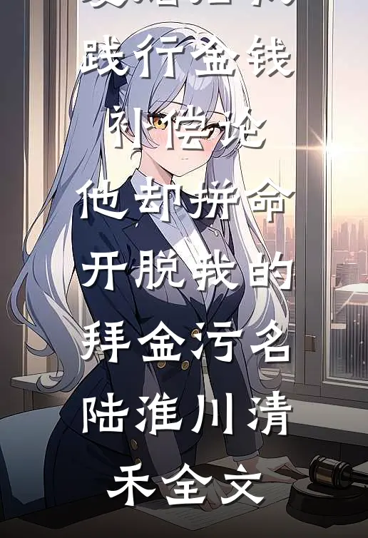 复婚后我践行金钱补偿论，他却拼命开脱我的拜金污名陆淮川清禾全文
