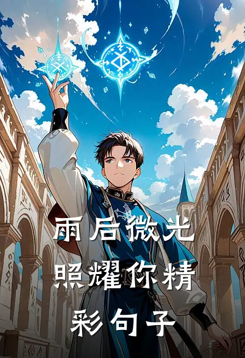 雨后微光照耀你精彩句子
