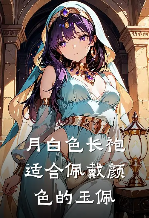 月白色长袍适合佩戴颜色的玉佩
