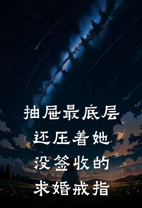 抽屉最底层，还压着她没签收的求婚戒指