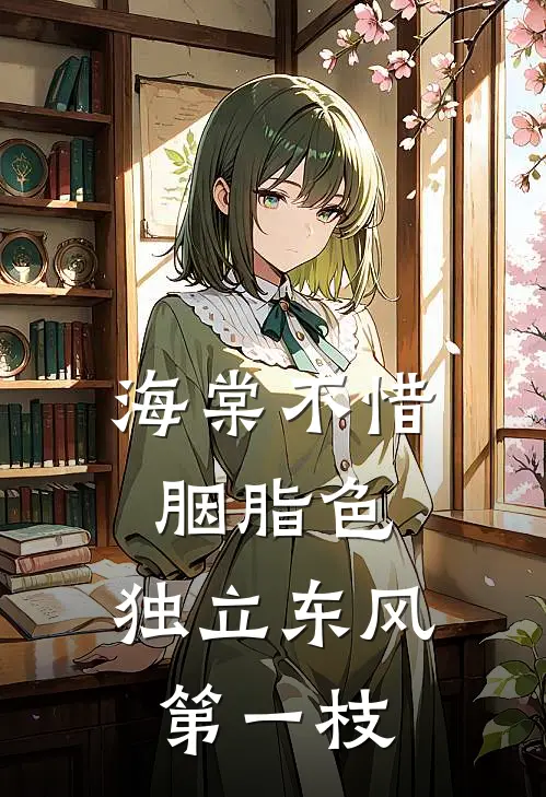 海棠不惜胭脂色,独立东风第一枝