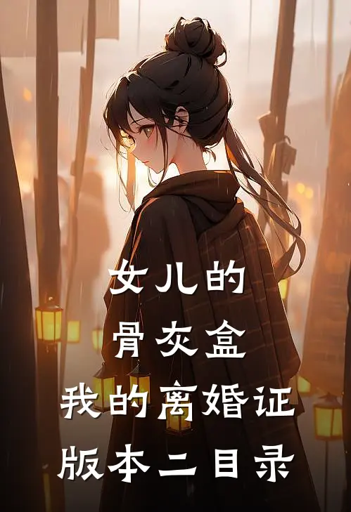 女儿的骨灰盒，我的离婚证版本二目录