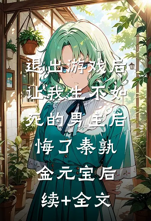 退出游戏后，让我生不如死的男主后悔了秦孰金元宝后续+全文