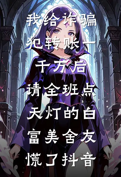 我给诈骗犯转账一千万后，请全班点天灯的白富美舍友慌了抖音