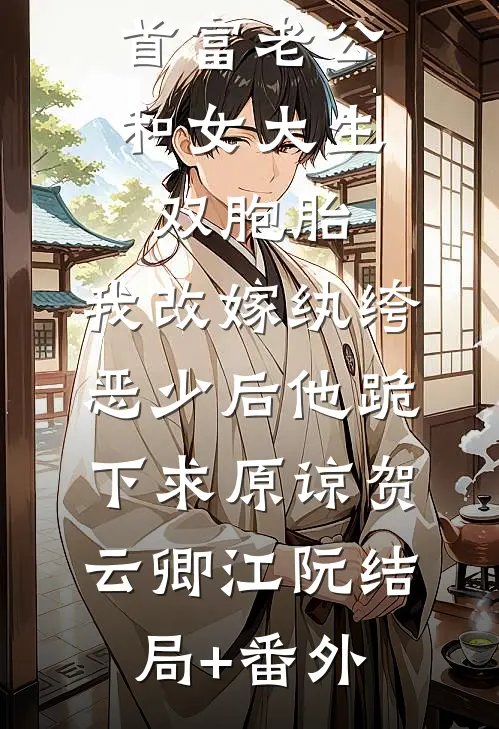 首富老公和女大生双胞胎，我改嫁纨绔恶少后他跪下求原谅贺云卿江阮结局+番外