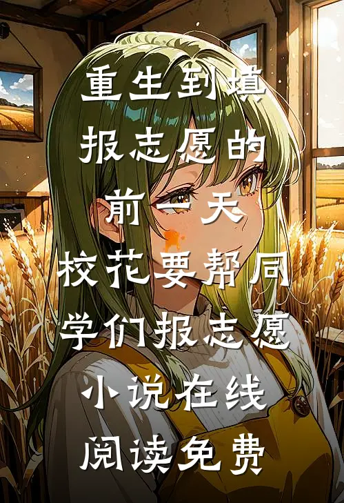 重生到填报志愿的前一天，校花要帮同学们报志愿小说在线阅读免费
