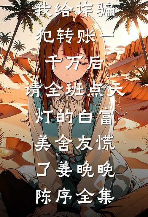 我给诈骗犯转账一千万后，请全班点天灯的白富美舍友慌了姜晚晚陈序全集