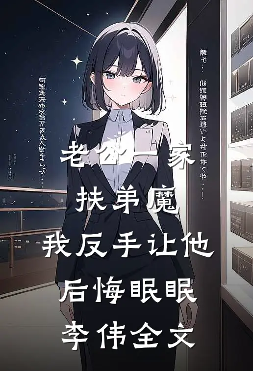 老公一家扶弟魔，我反手让他后悔眠眠李伟全文