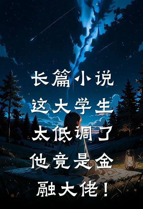 长篇小说这大学生太低调了，他竟是金融大佬！