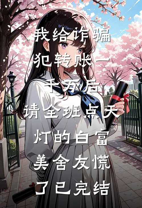 我给诈骗犯转账一千万后，请全班点天灯的白富美舍友慌了已完结