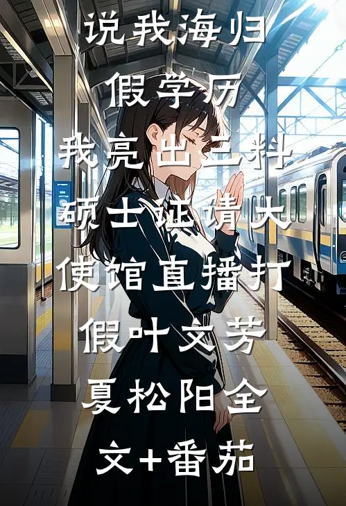 说我海归假学历，我亮出三料硕士证请大使馆直播打假叶文芳夏松阳全文+番茄