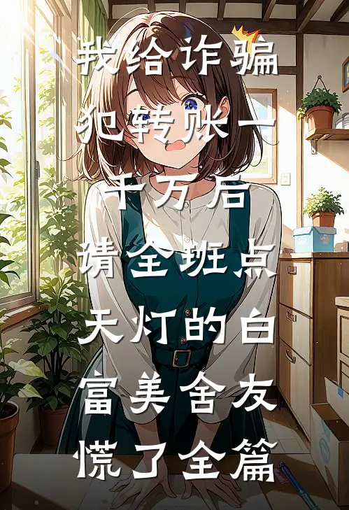 我给诈骗犯转账一千万后，请全班点天灯的白富美舍友慌了全篇