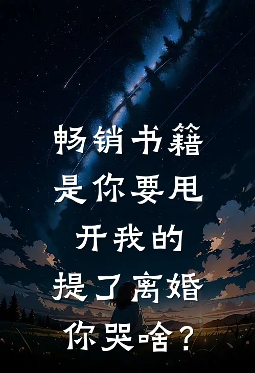 畅销书籍是你要甩开我的，提了离婚你哭啥？