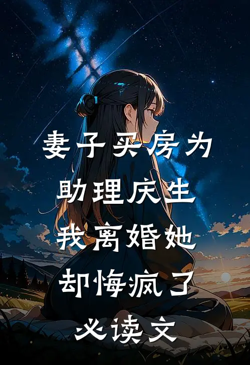 妻子买房为助理庆生，我离婚她却悔疯了必读文