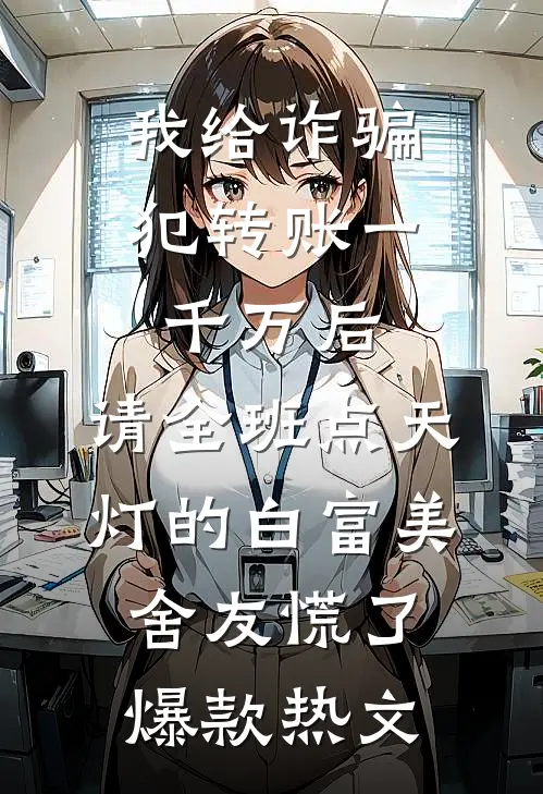 我给诈骗犯转账一千万后，请全班点天灯的白富美舍友慌了爆款热文