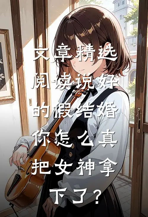 文章精选阅读说好的假结婚，你怎么真把女神拿下了？