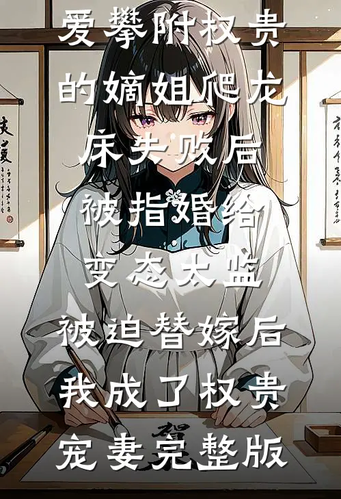 爱攀附权贵的嫡姐爬龙床失败后被指婚给变态太监，被迫替嫁后，我成了权贵宠妻完整版