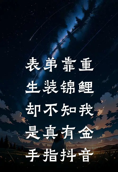 表弟靠重生装锦鲤，却不知我是真有金手指抖音