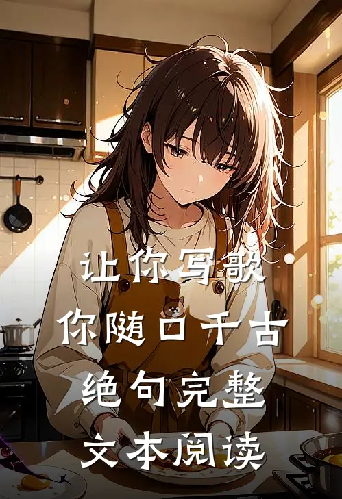 让你写歌,你随口千古绝句完整文本阅读