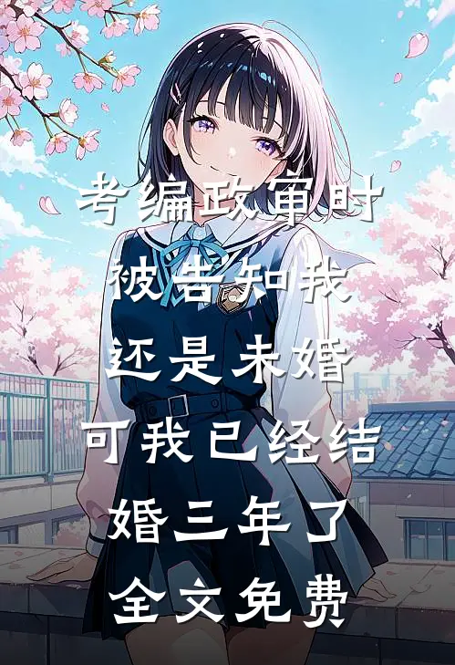 考编政审时被告知我还是未婚，可我已经结婚三年了全文免费