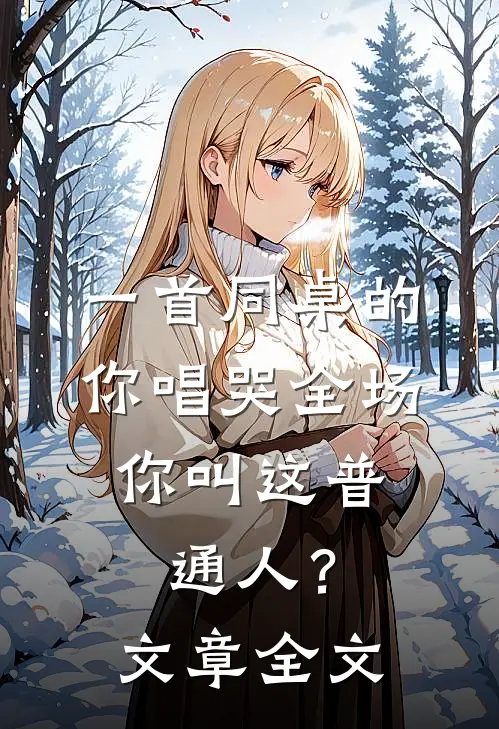 一首同桌的你唱哭全场，你叫这普通人？文章全文