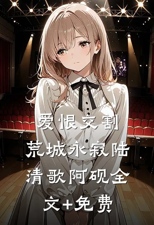 爱恨交割，荒城永寂陆清歌阿砚全文+免费