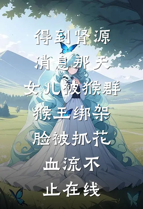 得到肾源消息那天，女儿被猴群猴王绑架脸被抓花，血流不止在线