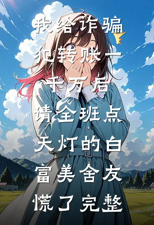 我给诈骗犯转账一千万后，请全班点天灯的白富美舍友慌了完整