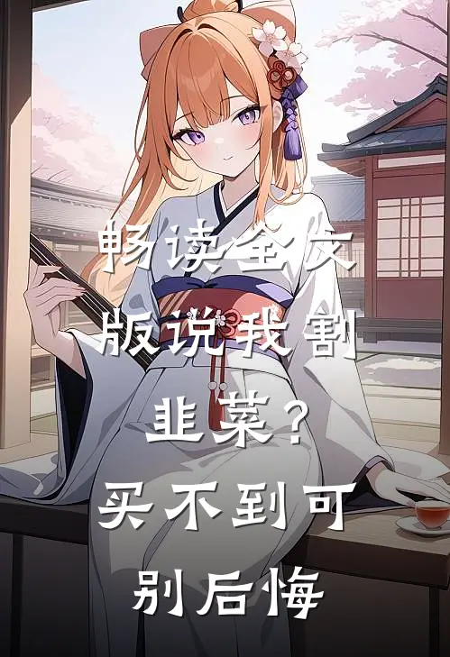 畅读全文版说我割韭菜？买不到可别后悔