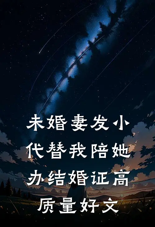 未婚妻发小代替我陪她办结婚证高质量好文