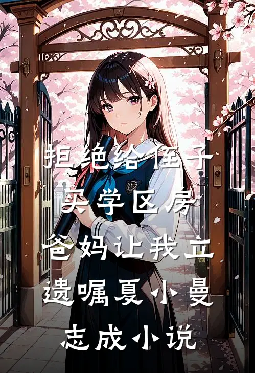 拒绝给侄子买学区房，爸妈让我立遗嘱夏小曼志成小说