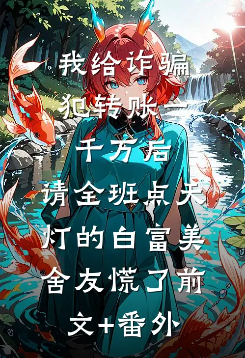 我给诈骗犯转账一千万后，请全班点天灯的白富美舍友慌了前文+番外