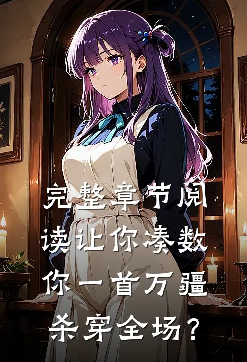 完整章节阅读让你凑数，你一首万疆杀穿全场？