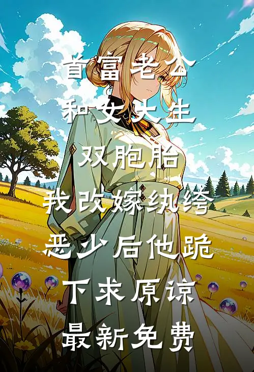 首富老公和女大生双胞胎，我改嫁纨绔恶少后他跪下求原谅最新免费