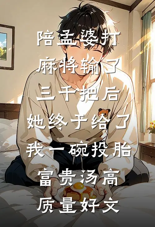 陪孟婆打麻将输了三千把后，她终于给了我一碗投胎富贵汤高质量好文