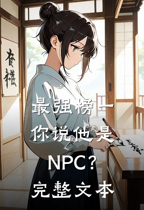 最强榜一，你说他是NPC？完整文本