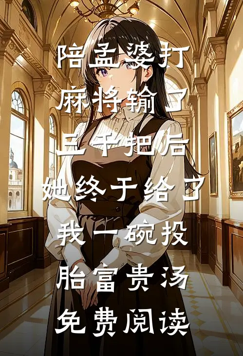 陪孟婆打麻将输了三千把后，她终于给了我一碗投胎富贵汤免费阅读