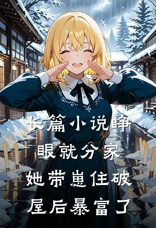 长篇小说睁眼就分家，她带崽住破屋后暴富了