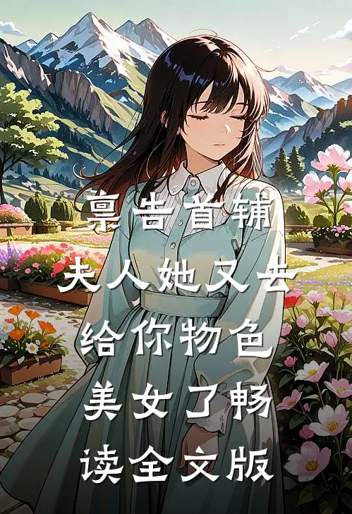 禀告首辅，夫人她又去给你物色美女了畅读全文版