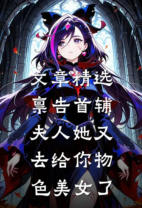 文章精选禀告首辅，夫人她又去给你物色美女了