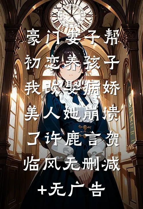 豪门妻子帮初恋养孩子，我改娶病娇美人她崩溃了许鹿言贺临风无删减+无广告