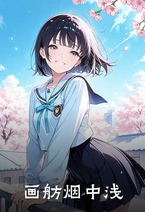 画舫烟中浅