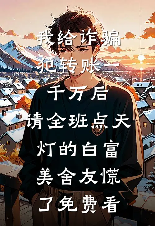 我给诈骗犯转账一千万后，请全班点天灯的白富美舍友慌了免费看