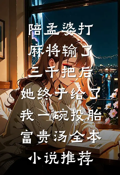 陪孟婆打麻将输了三千把后，她终于给了我一碗投胎富贵汤全本小说推荐