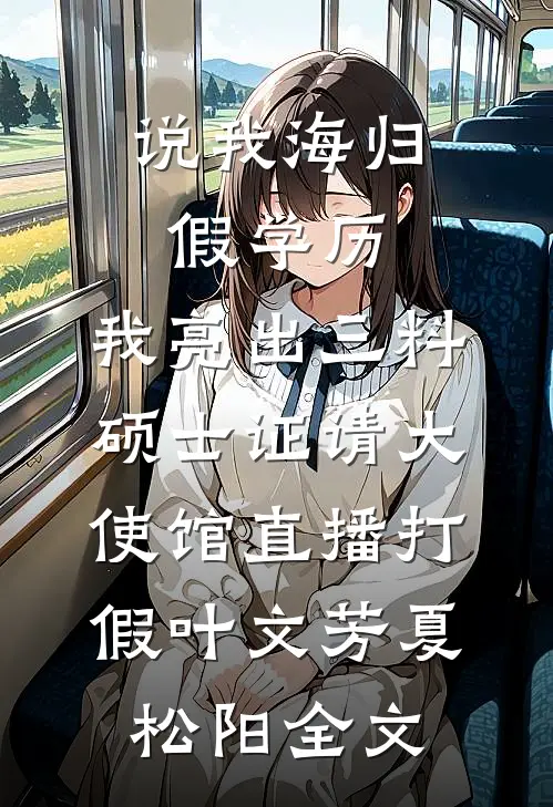 说我海归假学历，我亮出三料硕士证请大使馆直播打假叶文芳夏松阳全文