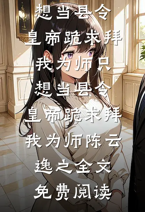 全本小说只想当县令，皇帝跪求拜我为师只想当县令，皇帝跪求拜我为师陈云逸之全文免费阅读