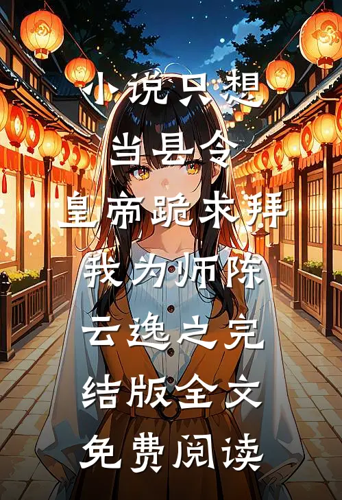 小说只想当县令，皇帝跪求拜我为师陈云逸之完结版全文免费阅读